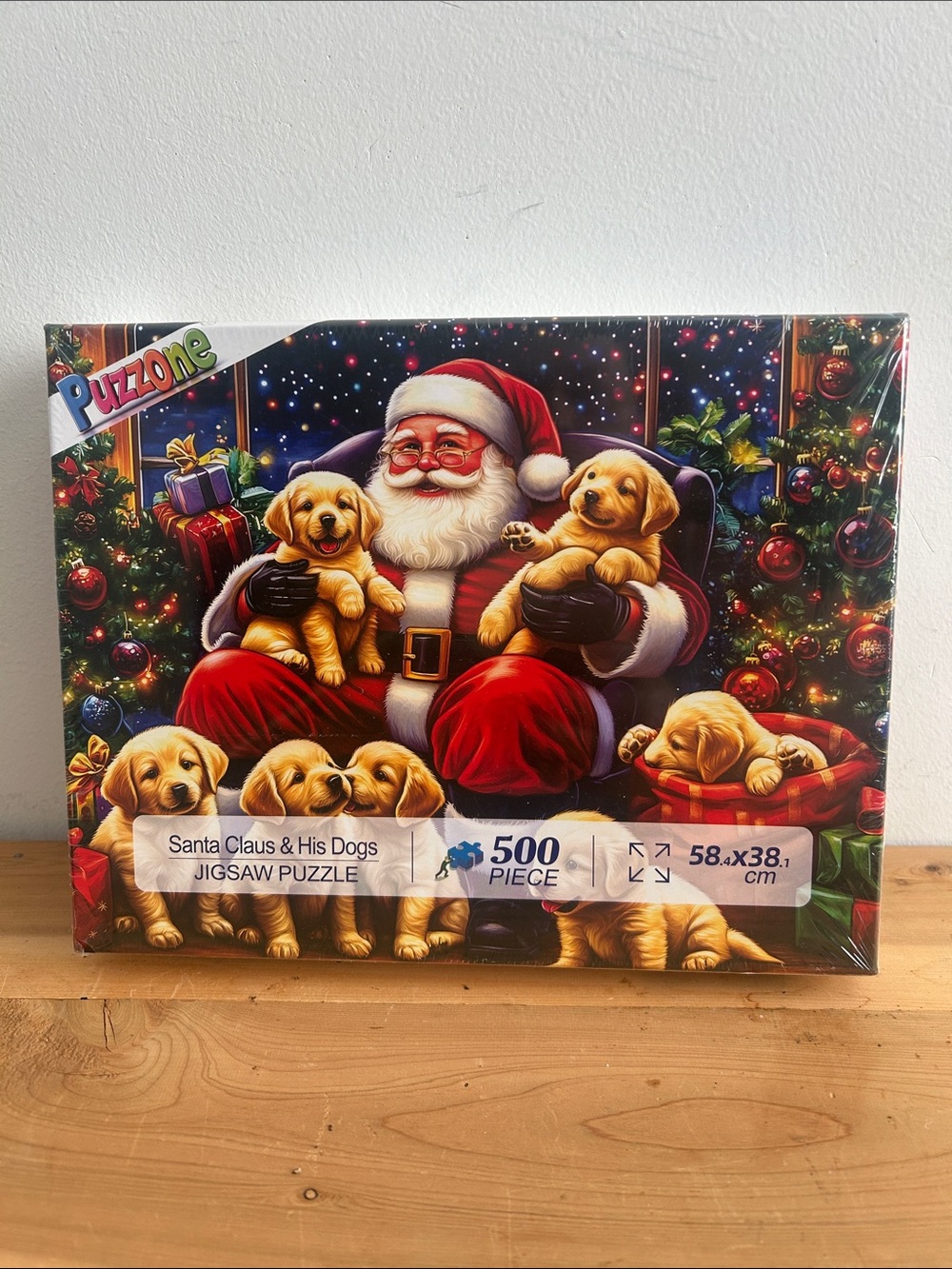 Puzzone, Santa Claus and his dogs 500 piece Jigsaw Puzzle